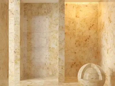Marble wall 207 3D model
