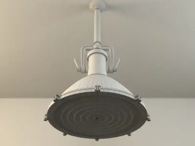     Benson Pendant Extra-Wide 3D model