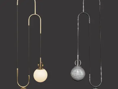 pulley pendant 3D model