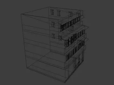 Old Building  3D model