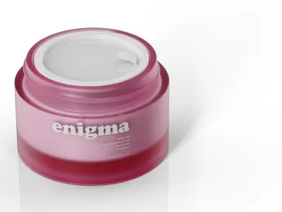 Face Cream Jar 3D model