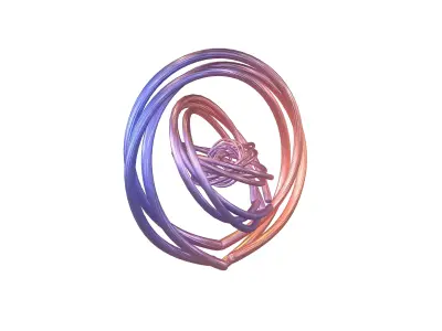 Abstract Shape v8 005 Low-poly 3D model
