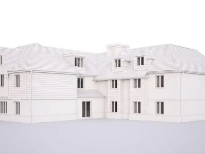 British House Yardley 3D model