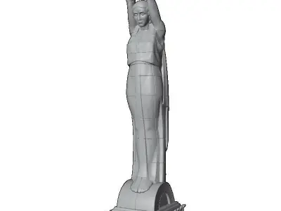 Freedom monument 3D print model