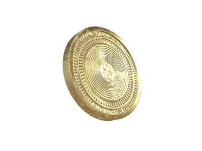 Binance USD Coin v4 002 3D model