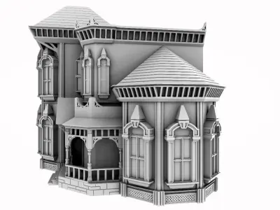 Victorian House model - Susan 3D print model