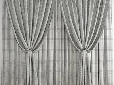 curtain 449 3D model