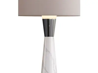 Exposior Marble Table Lamp Model 2011 by Paul McCobb 3D model
