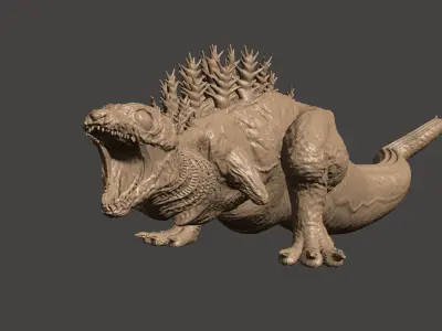 KAMATA KUN SHIN GODZILLA 2nd Form Kaiju - Ultra Detailed 3D STL 3D print model