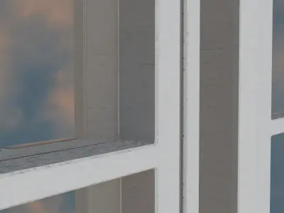 Windows Low-poly 3D model