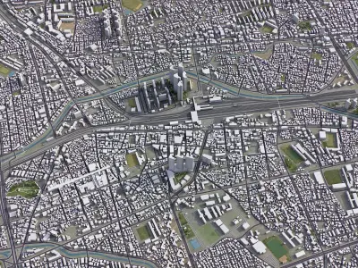 Cheonan Low-poly 3D model