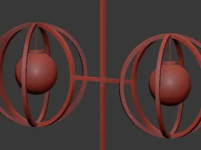 PENDANT 04886 3D model