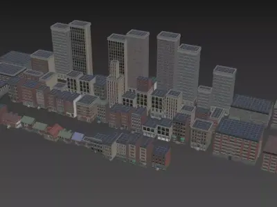 Building Architectural Model 3D model