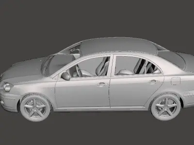 Toyota Avensis Mk2f T250 sedan 2006 3D print model