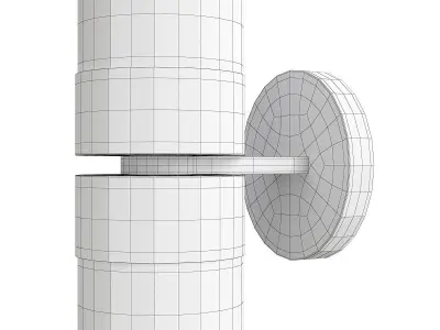 COMFY SCONCE Low-poly 3D model