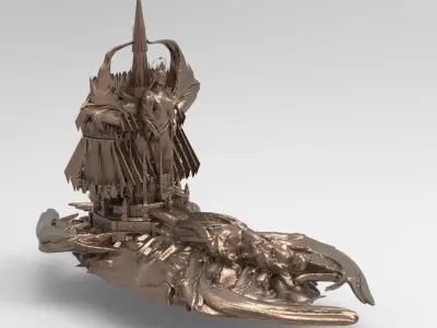 Easter inner city 1 3 3D model