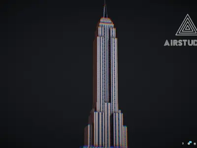 Empire State Building 3D model