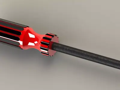 screwdriver square 3D model
