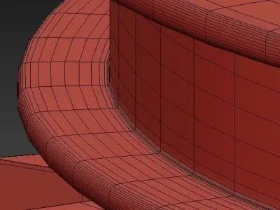 RH 1920S ODEON CLEAR GLASS  3D model