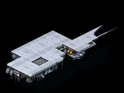 Future City - Universe City 02 3D model