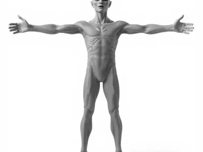 Futuristic Alien Creature model pack Low-poly 3D model