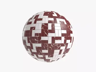 Floor Tile 001 PBR 4K - V37 Texture