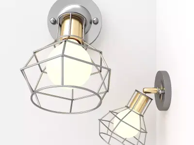 Fostellane Wall Light 3D model