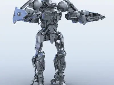 Robot 15 3D model