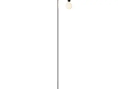 Kazutaka Arched Floor Lamp 3D model