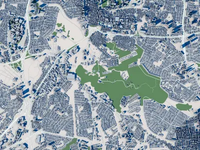 San Juan City Puerto Rico 3D model