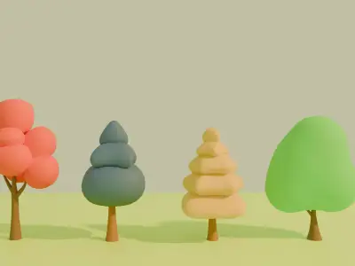 Stylized Cartoon Nature Asset Pack