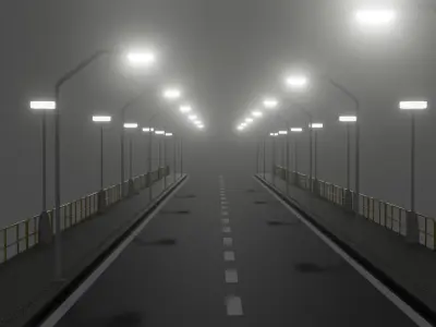Road 3d Model Free Download 3d object Street Model  Free 3D model