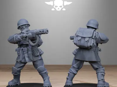 FreeGuard Infantry 3D print model