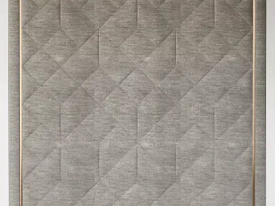 Wall Panel Decoration 3d model Low-poly 3D model