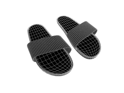 Flip Flops v5 017 Low-poly 3D model