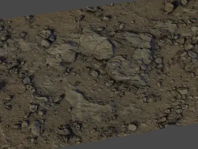 Gravelsand05 3D model