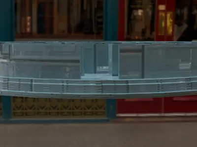 circle maze Low-poly 3D model