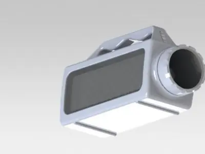 Hand light Free 3D model