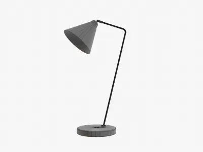 Desk lamp Low-poly 3D model get