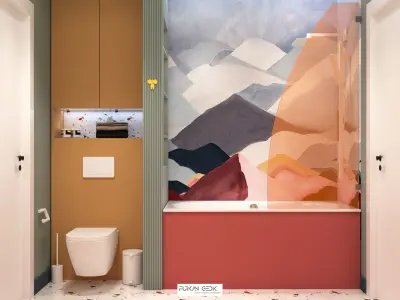 Bathroom IV DV Villa 3D model