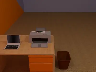 Model bedroom 3D model