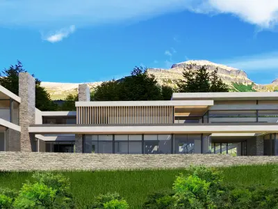 CY House Low-poly 3D model