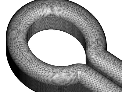 Steel Cotter Pin 3D print model