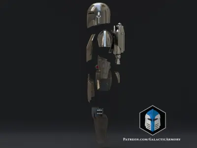 Mandalorian Beskar Armor 3D print model