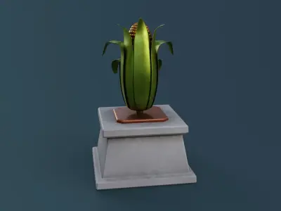 Corn Monument 3D model