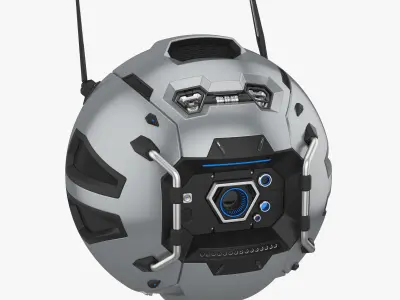 Sci-Fi Drone 3D model