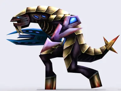 3DRT - Warbeast Monster - Claw  Low-poly 3D model