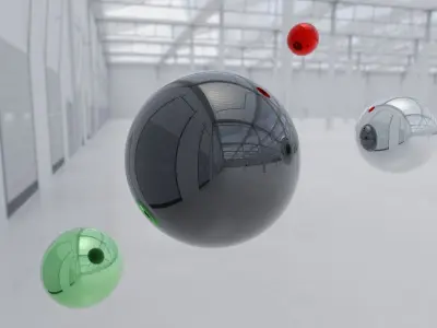 HDRI - Industrial Warehouse Interior 4 Texture