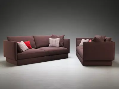 All-Two Sofa 220 3D model
