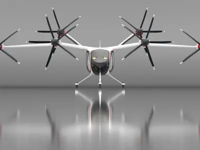  Flying Air Taxi Toyota eVTOL 